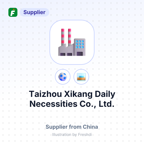 Taizhou Xikang Daily Necessities Co., Ltd. – summary card, no photo uploaded yet