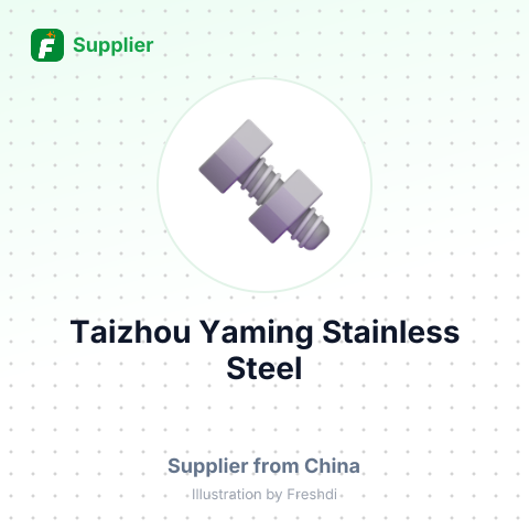 Taizhou Yaming Stainless Steel – summary card, no photo uploaded yet
