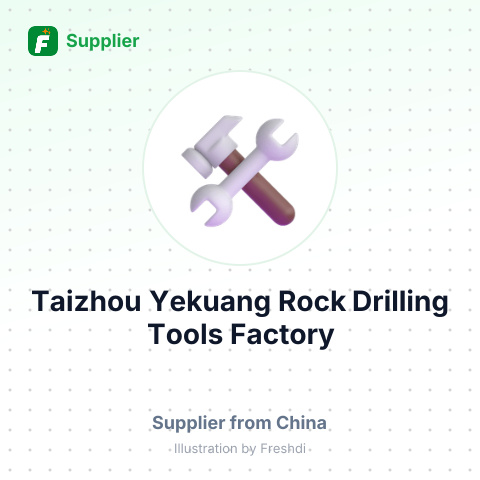 Taizhou Yekuang Rock Drilling Tools Factory – summary card, no photo uploaded yet