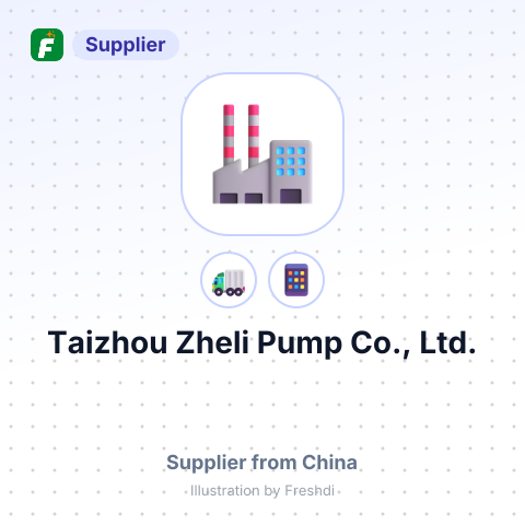 Taizhou Zheli Pump Co., Ltd. – summary card, no photo uploaded yet