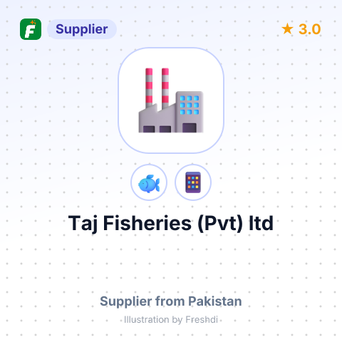 Taj Fisheries (Pvt) ltd – summary card, no photo uploaded yet