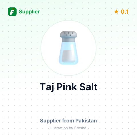 Taj Pink Salt  – summary card, no photo uploaded yet