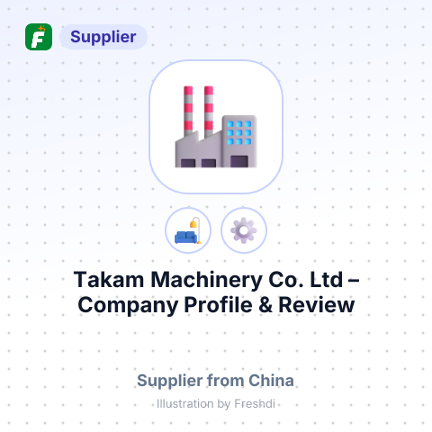 Takam Machinery Co., Ltd – summary card, no photo uploaded yet
