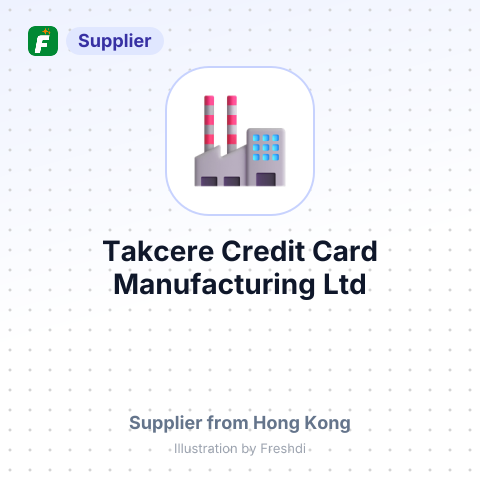 Takcere Credit Card Manufacturing Ltd – summary card, no photo uploaded yet