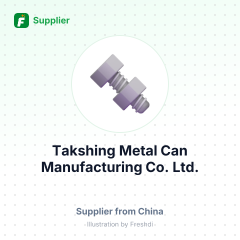 Takshing Metal Can Manufacturing Co., Ltd. – summary card, no photo uploaded yet