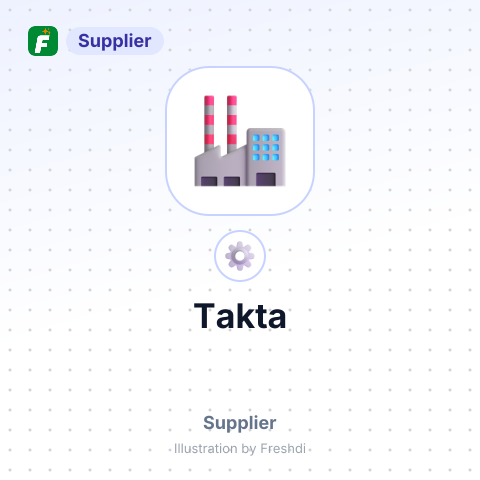 Takta – summary card, no photo uploaded yet