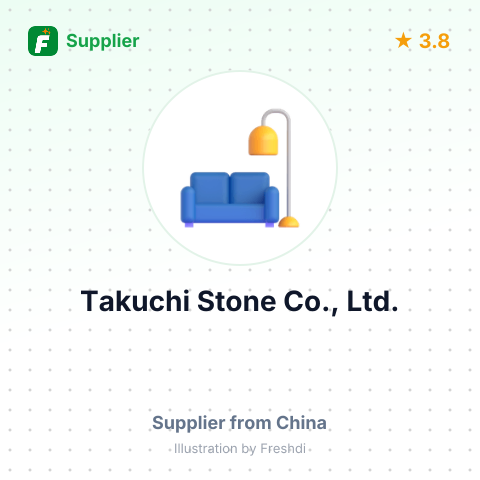 Takuchi Stone Co., Ltd. – summary card, no photo uploaded yet