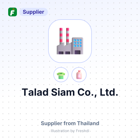 Talad Siam Co., Ltd. – summary card, no photo uploaded yet