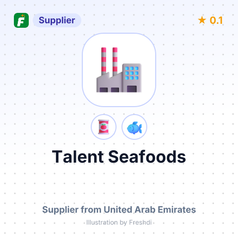 Talent Seafoods  – summary card, no photo uploaded yet