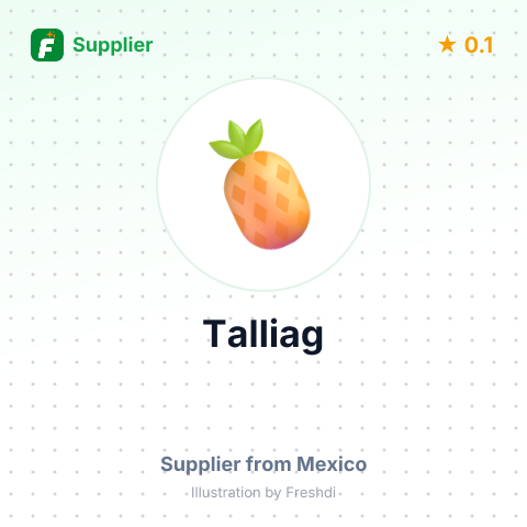 Talliag  – summary card, no photo uploaded yet