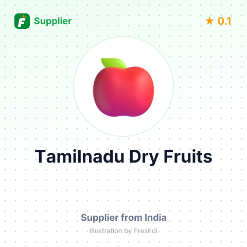Tamilnadu Dry Fruits  – summary card, no photo uploaded yet