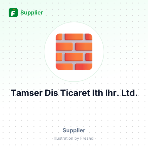 Tamser Dis Ticaret Ith Ihr. Ltd. – summary card, no photo uploaded yet