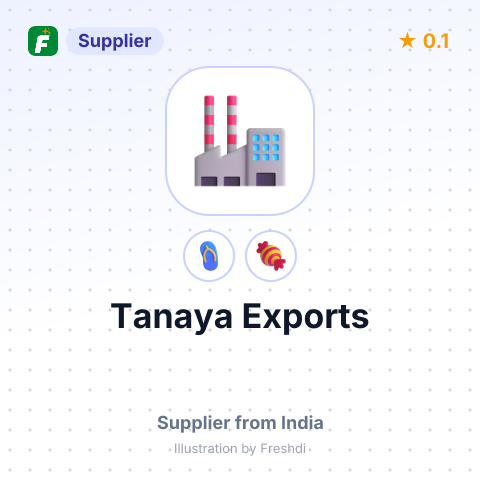 Tanaya Exports  – summary card, no photo uploaded yet