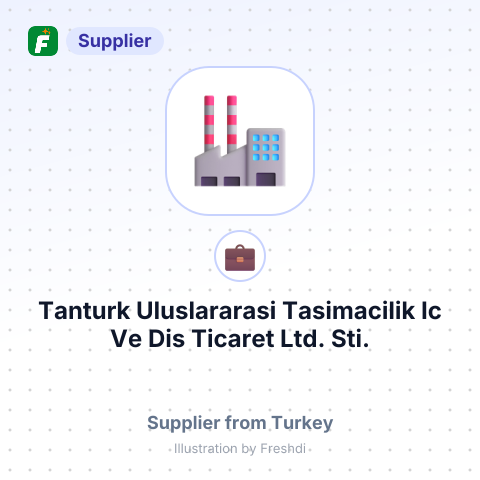 Tanturk Uluslararasi Tasimacilik Ic Ve Dis Ticaret Ltd. Sti. – summary card, no photo uploaded yet