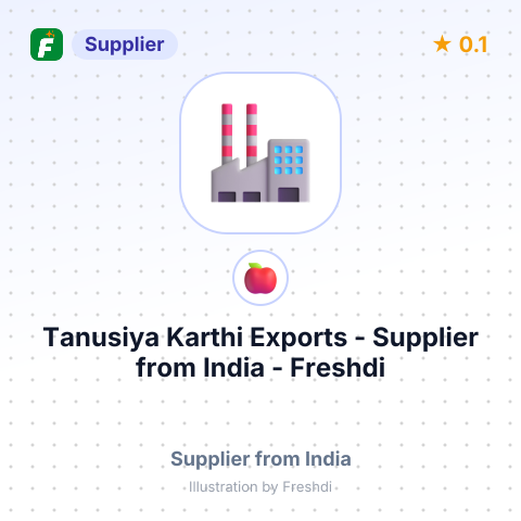 Tanusiya Karthi Exports  – summary card, no photo uploaded yet