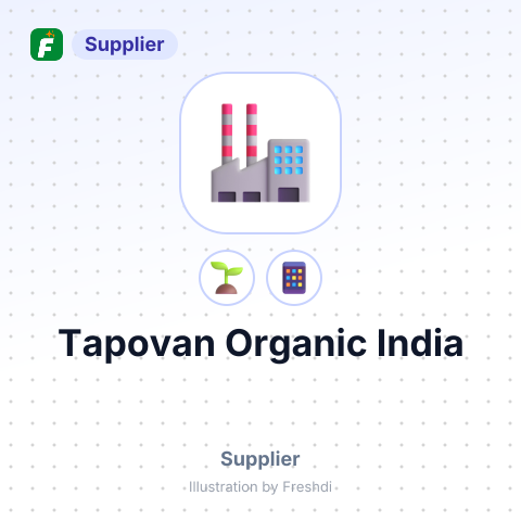 Tapovan Organic India – summary card, no photo uploaded yet