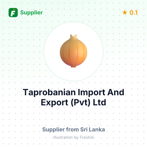 Taprobanian Import And Export (Pvt) Ltd  – summary card, no photo uploaded yet