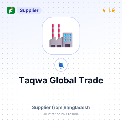 Taqwa Global Trade – summary card, no photo uploaded yet