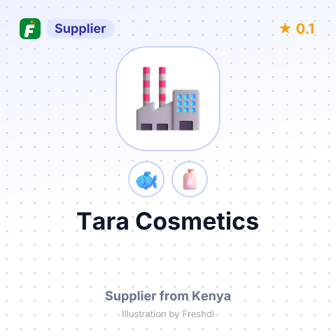 Tara Cosmetics  – summary card, no photo uploaded yet