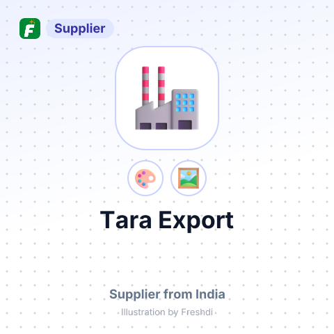 Tara Export – summary card, no photo uploaded yet