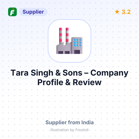 Tara Singh & Sons – summary card, no photo uploaded yet