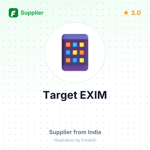 Target EXIM – summary card, no photo uploaded yet
