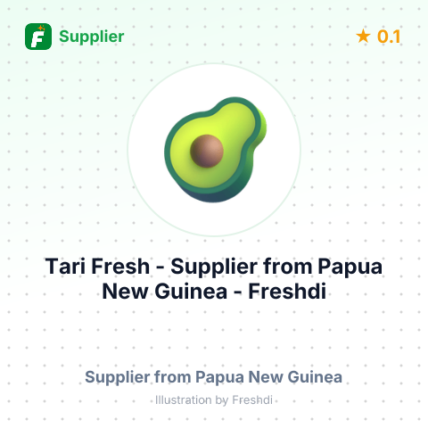 Tari Fresh  – summary card, no photo uploaded yet