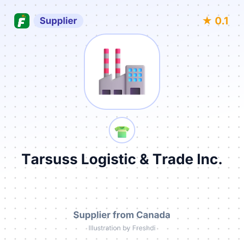 Tarsuss Logistic & Trade Inc.  – summary card, no photo uploaded yet