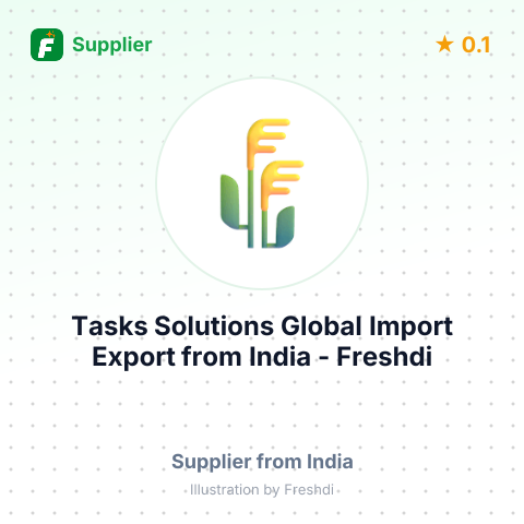 Tasks Solutions Global Import Export   – summary card, no photo uploaded yet