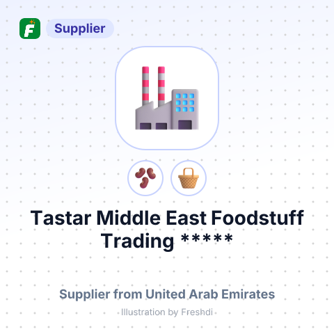 Tastar Middle East Foodstuff Trading ***** – summary card, no photo uploaded yet
