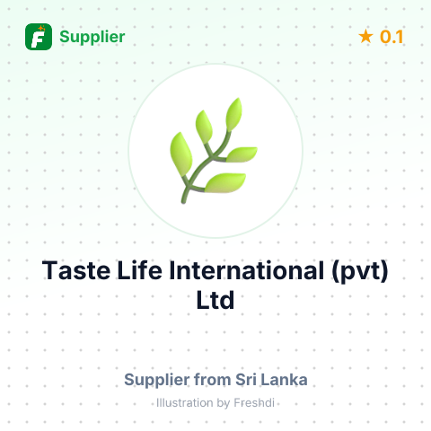 Taste Life International (pvt) Ltd  – summary card, no photo uploaded yet