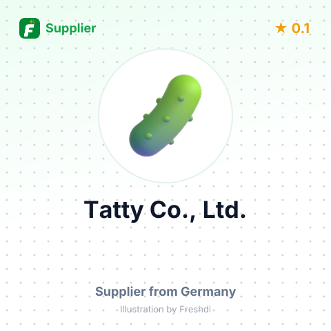 Tatty Co., Ltd. – summary card, no photo uploaded yet