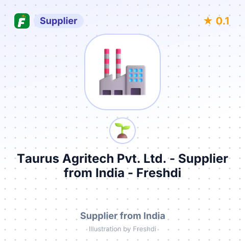 Taurus Agritech Pvt. Ltd.  – summary card, no photo uploaded yet