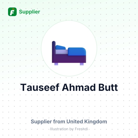 Tauseef Ahmad Butt – summary card, no photo uploaded yet