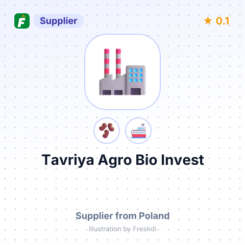 Tavriya Agro Bio Invest  – summary card, no photo uploaded yet
