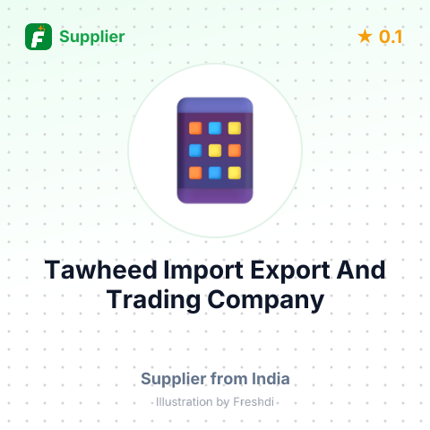 Tawheed Import Export And Trading Company  – summary card, no photo uploaded yet