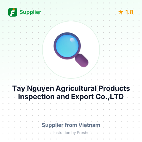Tay Nguyen Agricultural Products Inspection and Export Co.,LTD – summary card, no photo uploaded yet