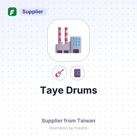 Taye Drums – summary card, no photo uploaded yet