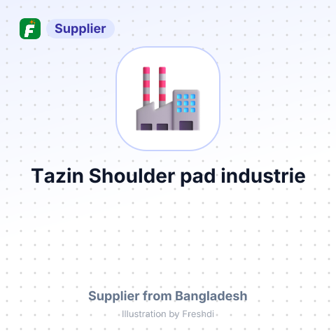 Tazin Shoulder pad industrie – summary card, no photo uploaded yet