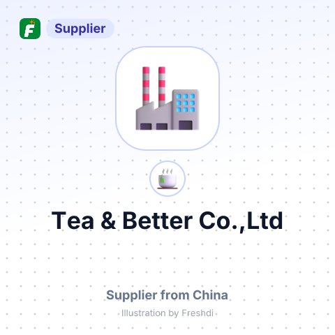 Tea & Better Co.,Ltd – summary card, no photo uploaded yet