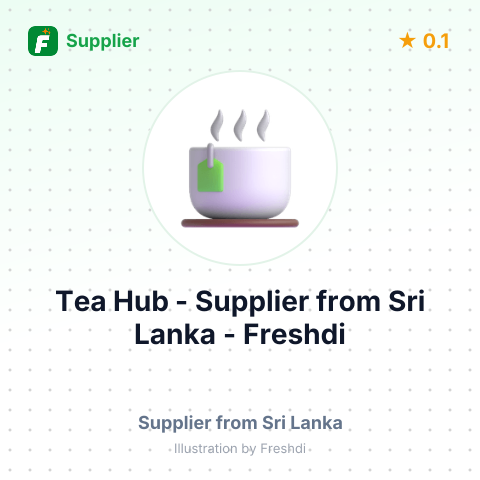 Tea Hub  – summary card, no photo uploaded yet