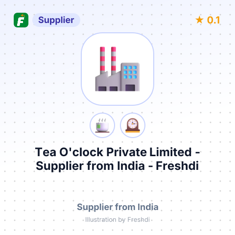 Tea O'clock Private Limited  – summary card, no photo uploaded yet