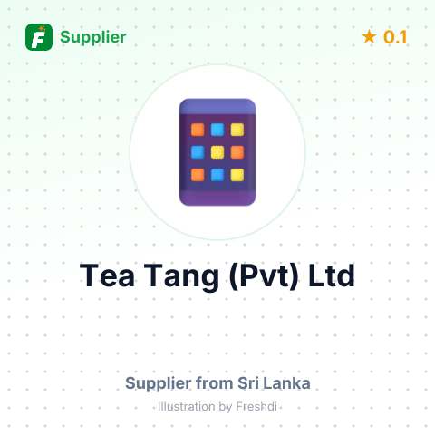 Tea Tang (Pvt) Ltd  – summary card, no photo uploaded yet