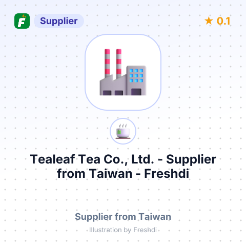 Tealeaf Tea Co., Ltd.  – summary card, no photo uploaded yet