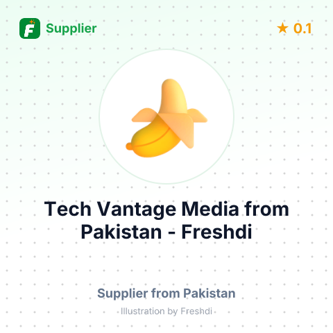 Tech Vantage Media  – summary card, no photo uploaded yet