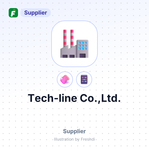 Tech-line Co.,Ltd. – summary card, no photo uploaded yet