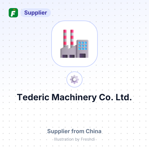 Tederic Machinery Co., Ltd. – summary card, no photo uploaded yet