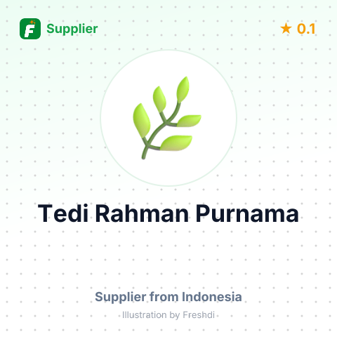 Tedi Rahman Purnama  – summary card, no photo uploaded yet