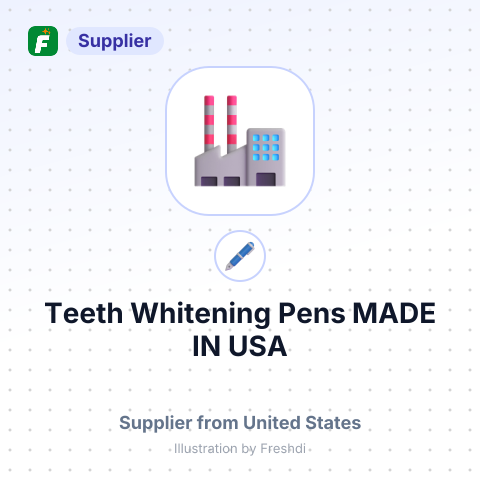 Teeth Whitening Pens MADE IN USA – summary card, no photo uploaded yet