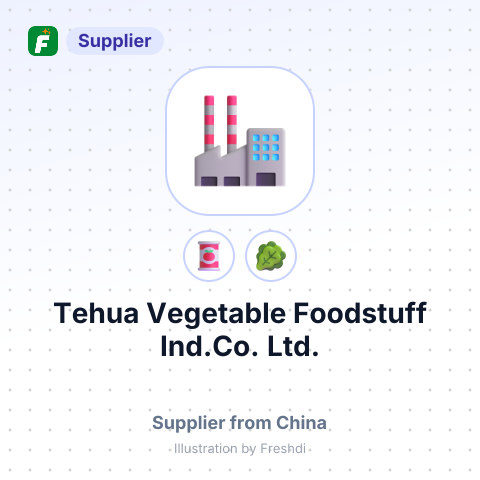 Tehua Vegetable Foodstuff Ind.Co.,Ltd. – summary card, no photo uploaded yet